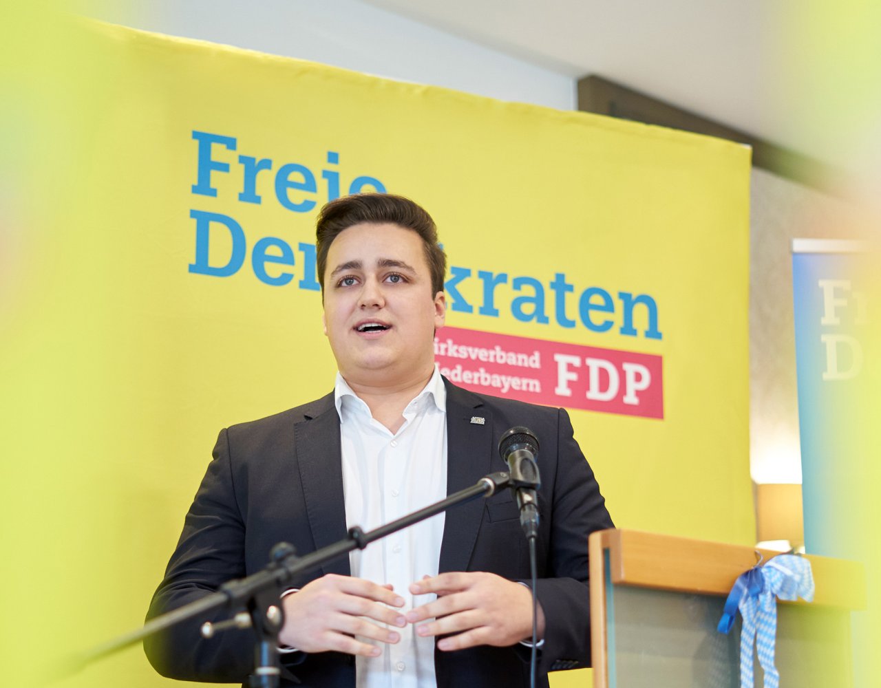 Nick Kelldorfner auf der Listenaufstellung der FDP Niederbayern zur Landtagswahl 2023